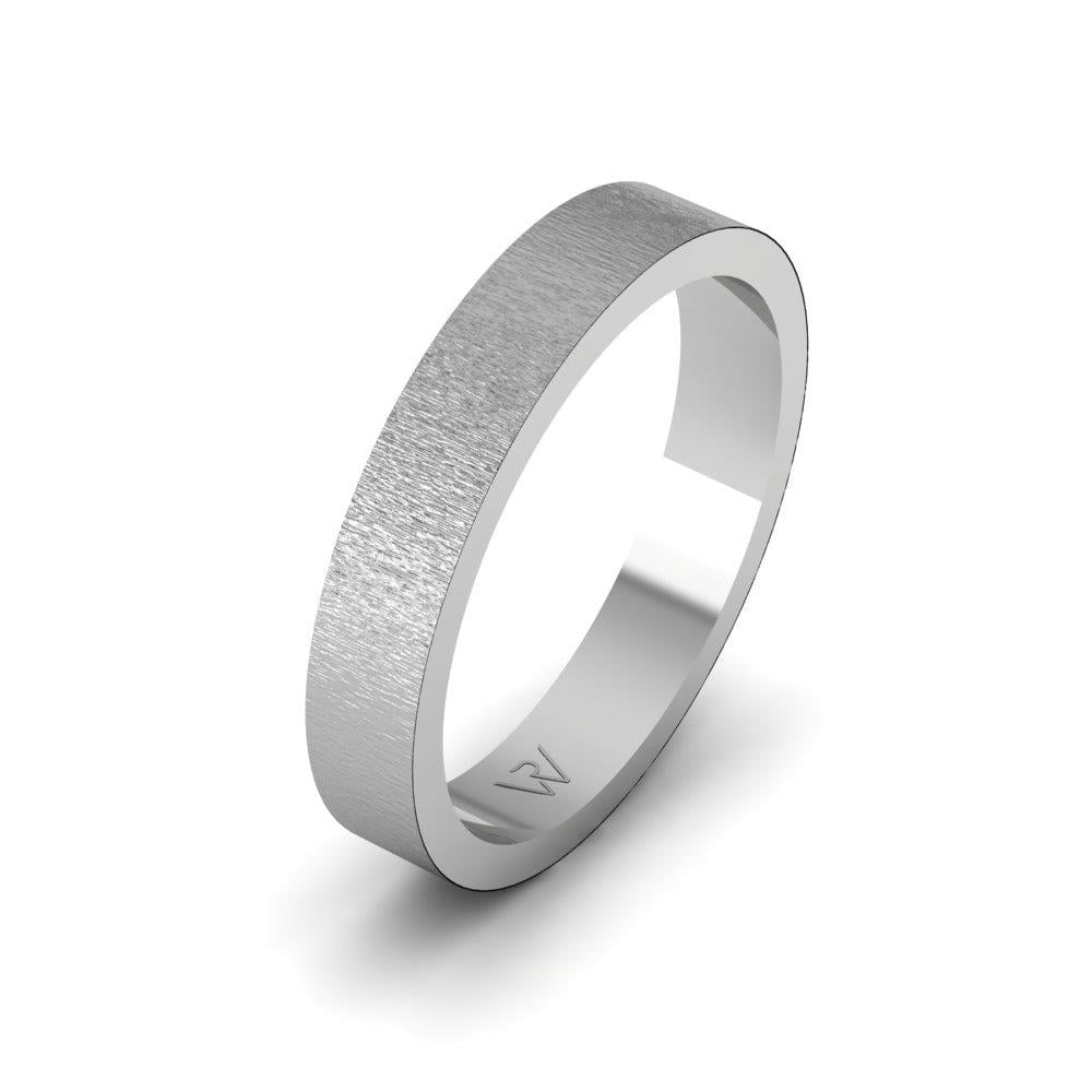 Alliances en Argent Rhodié couple EternalSparkle Oxyde de Zirconium