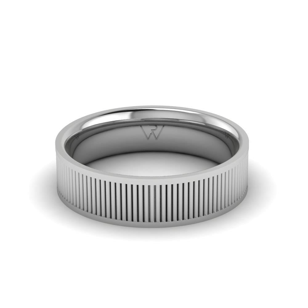 Alliances en Argent Rhodié couple Infinifire