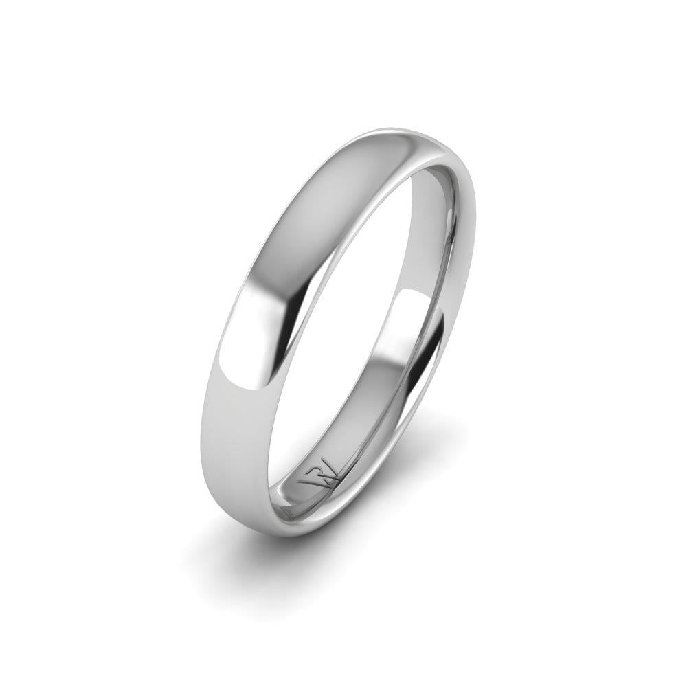 Alliances en Argent Rhodié couple JoyfulBands Oxyde de Zirconium