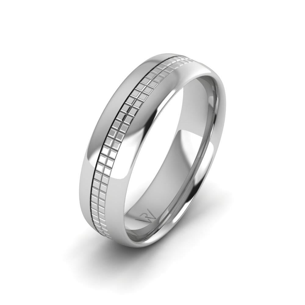 Alliances en Argent Rhodié couple Romancea Oxyde de Zirconium