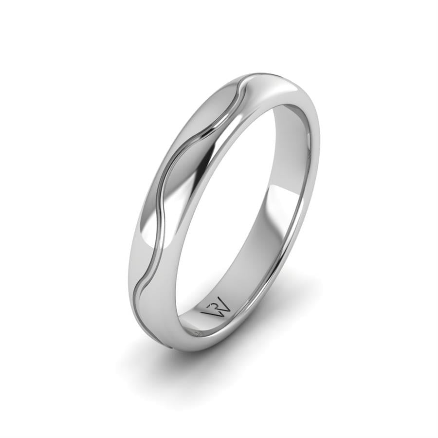 Alliances en Argent Rhodié couple Rubis