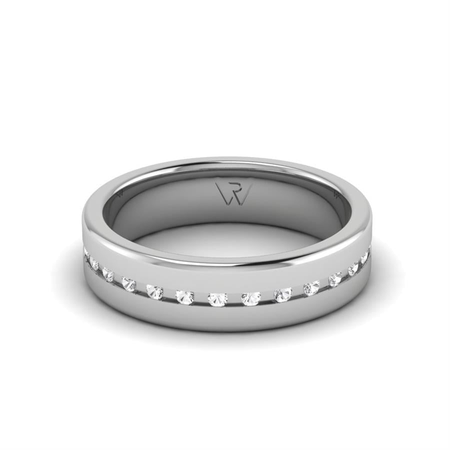 Alliances en Argent Rhodié couple Smart View