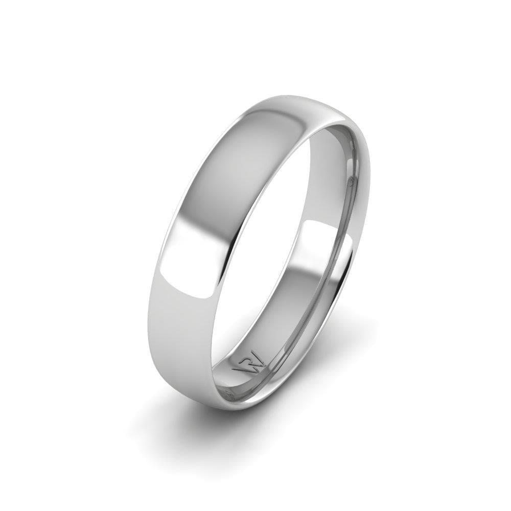 Alliances en Argent Rhodié couple Synera Oxyde de Zirconium