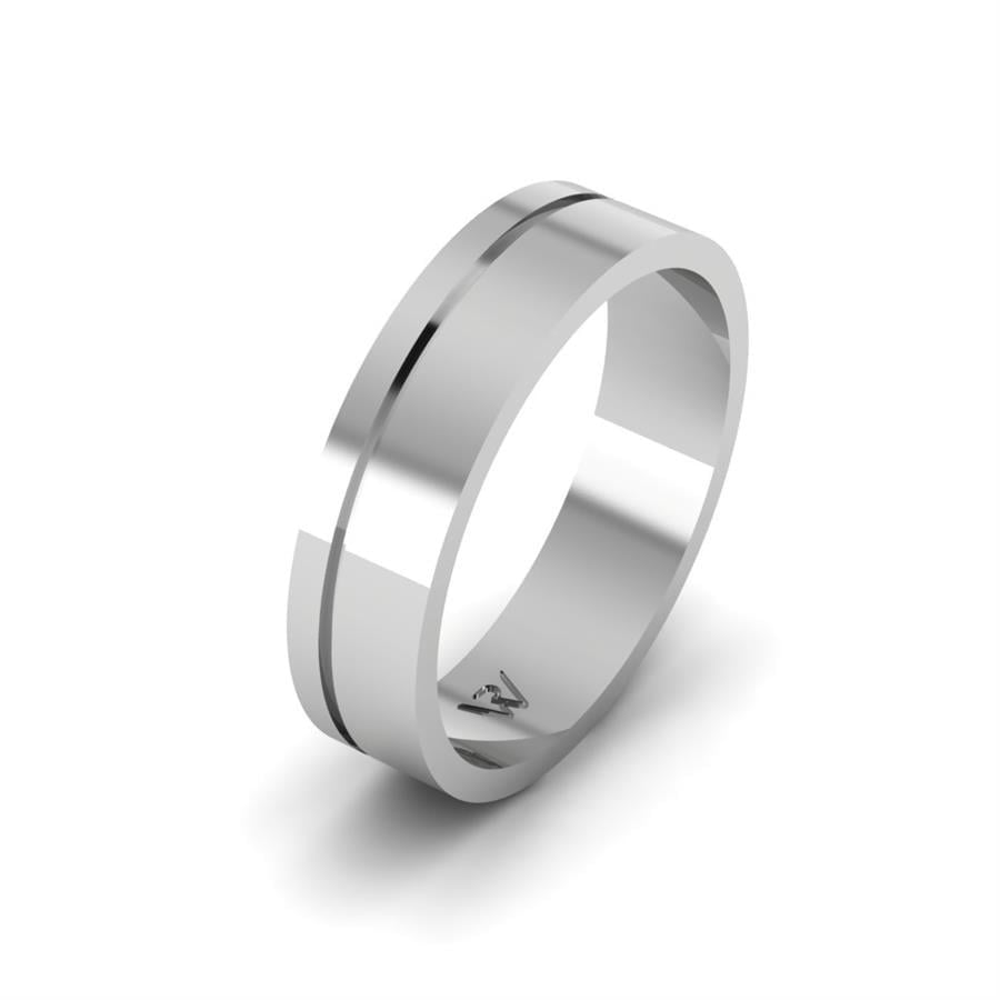 Alliances en Argent Rhodié couple Tenderness
