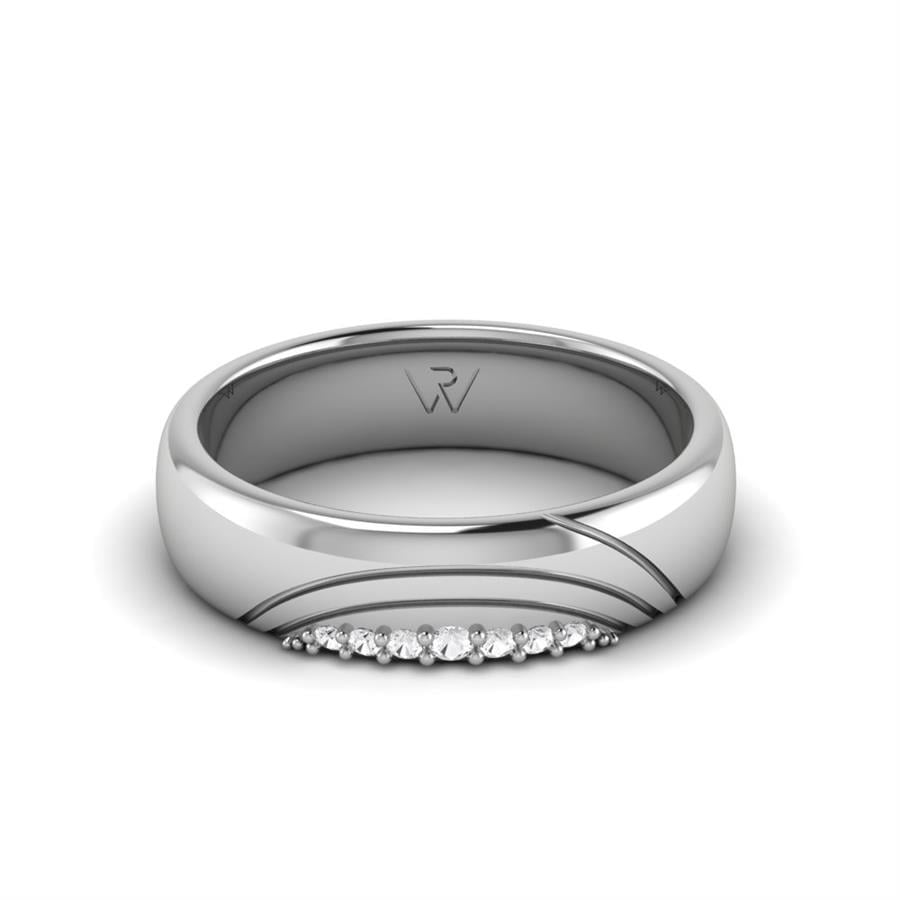 Alliances en Argent Rhodié Femme Aphrodite