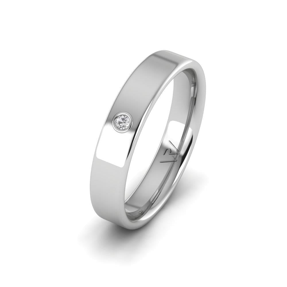 Alliances en Argent Rhodié Femme BlissLoop Oxyde de Zirconium