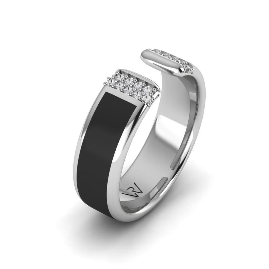 Alliances en Argent Rhodié Femme Bright Sun