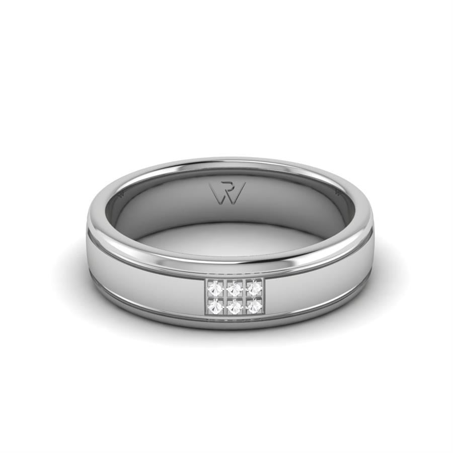 Alliances en Argent Rhodié Femme Charming Choice