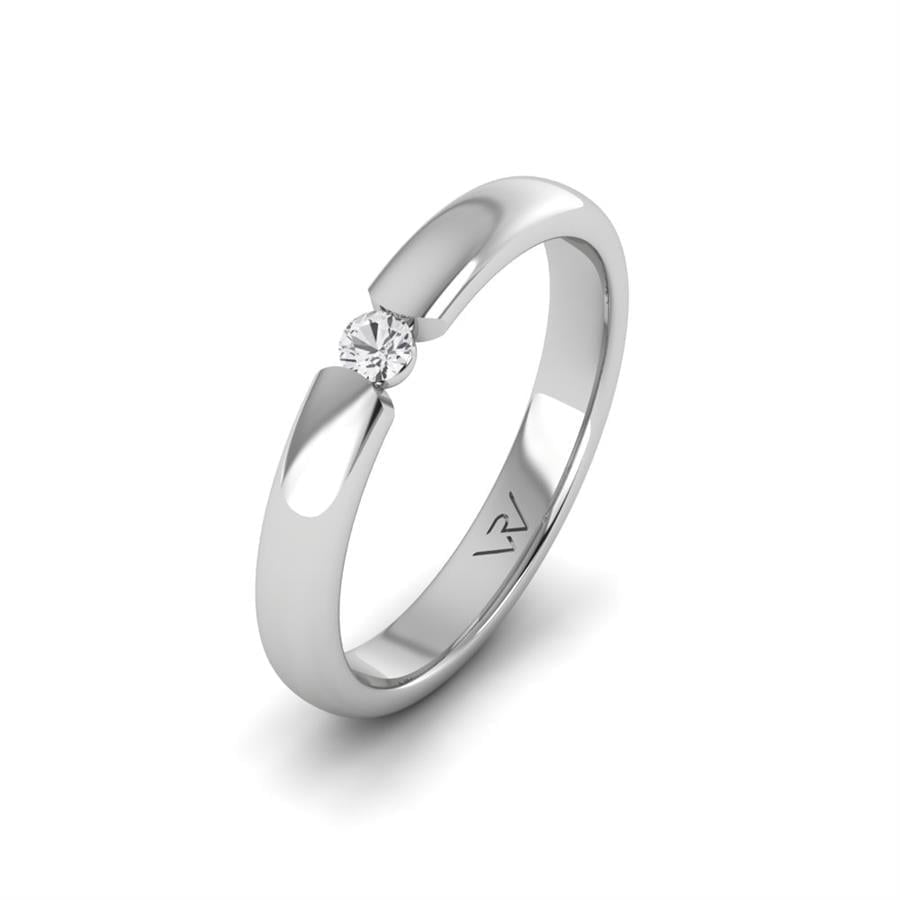Alliances en Argent Rhodié Femme Endless Love