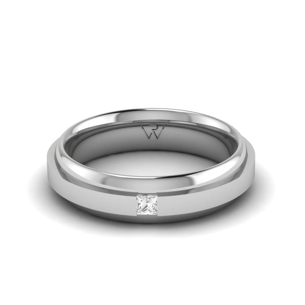 Alliances en Argent Rhodié Femme EterniGem Oxyde de Zirconium