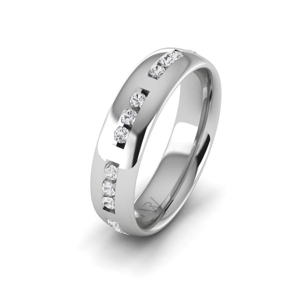 Alliances en Argent Rhodié Femme InfiniteBliss Oxyde de Zirconium