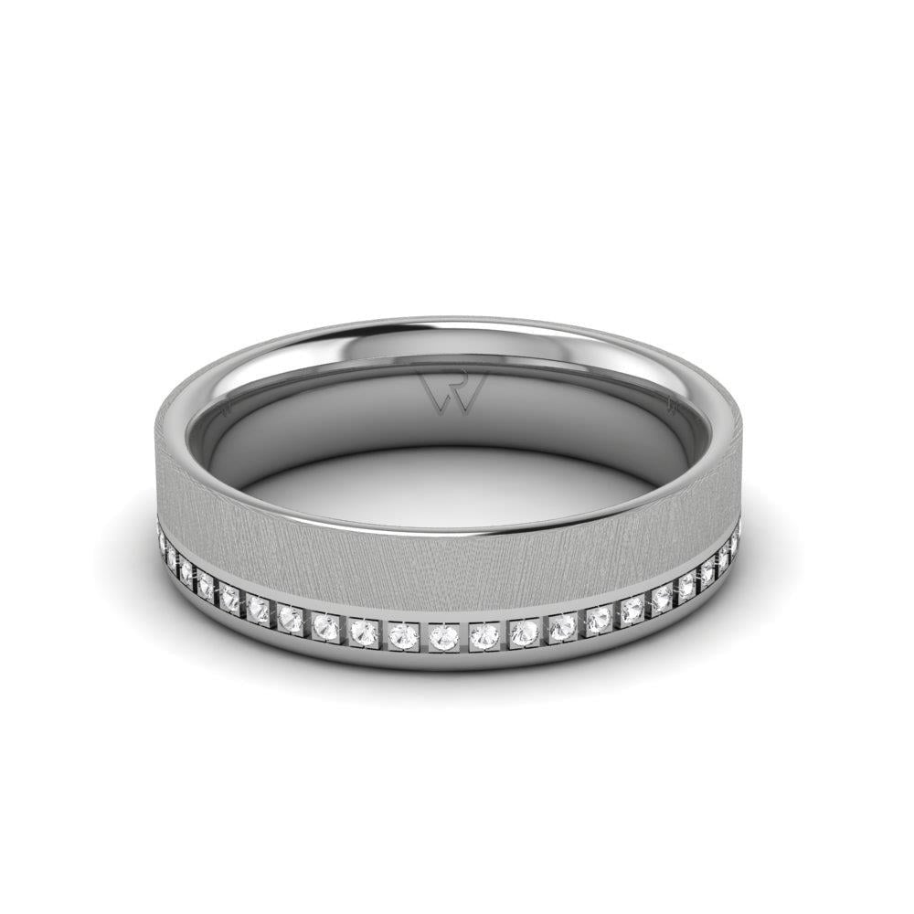 Alliances en Argent Rhodié Femme Infinityre Oxyde de Zirconium