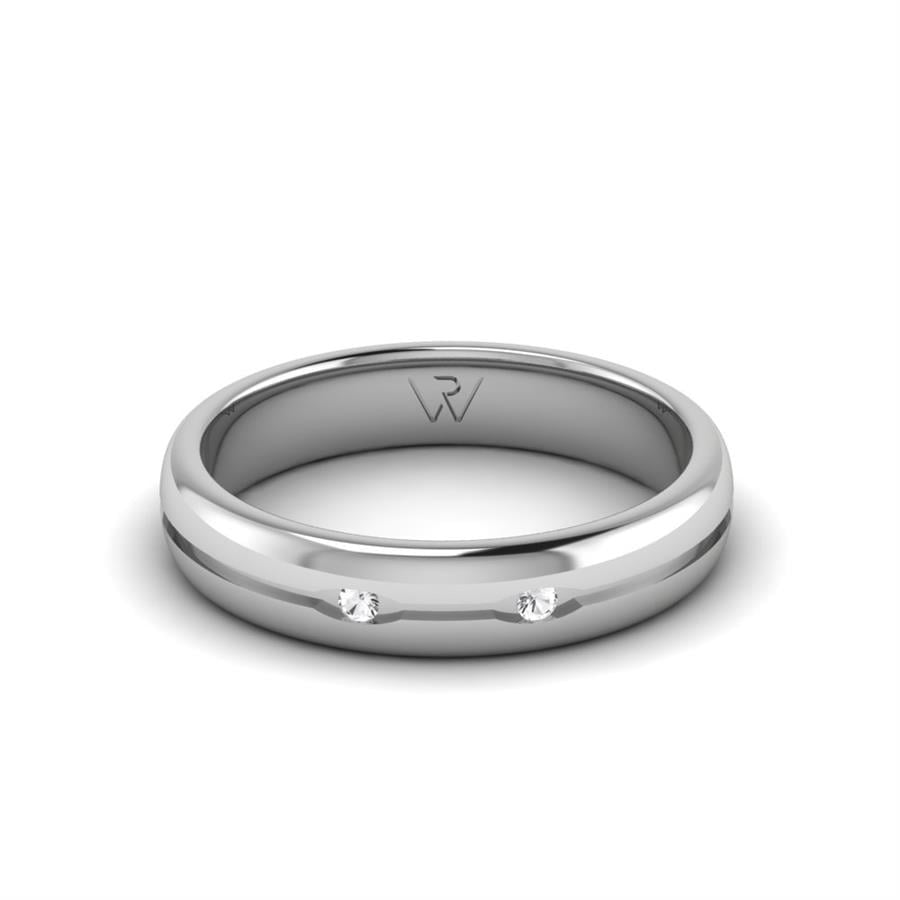 Alliances en Argent Rhodié Femme Pure Grace