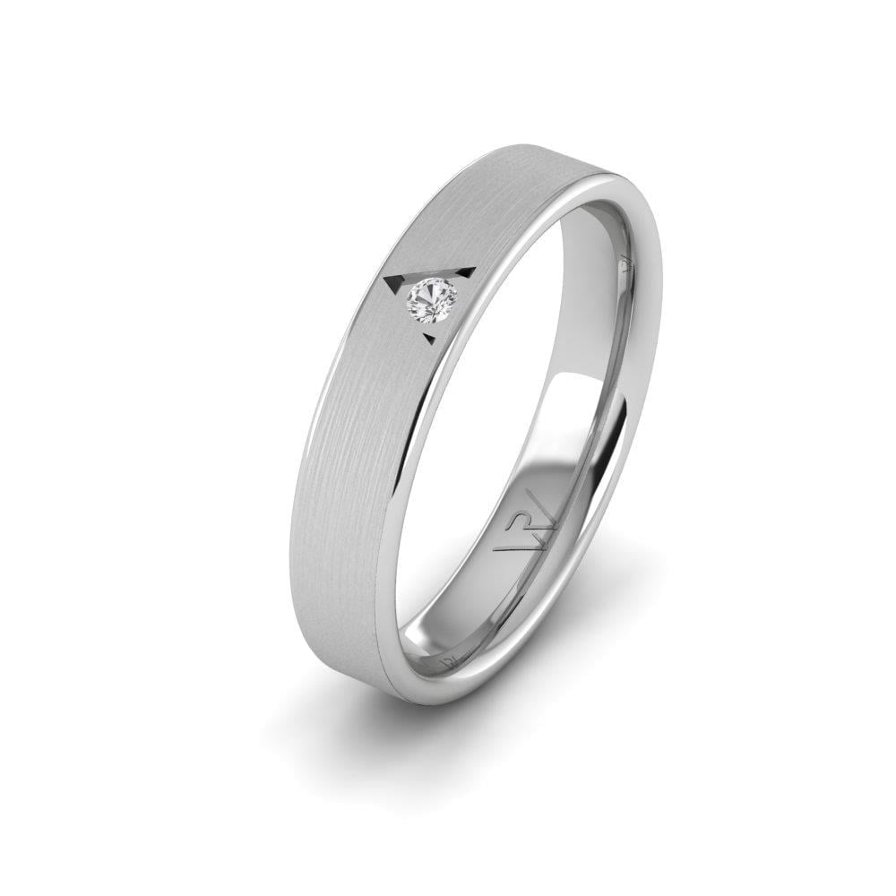 Alliances en Argent Rhodié Femme Radiantify Oxyde de Zirconium