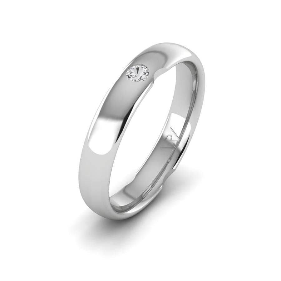 Alliances en Argent Rhodié Femme RoséA