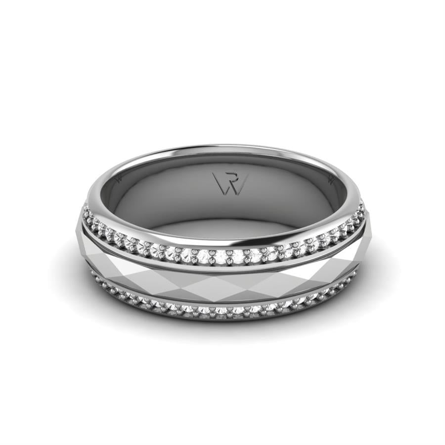 Alliances en Argent Rhodié Femme Tamara