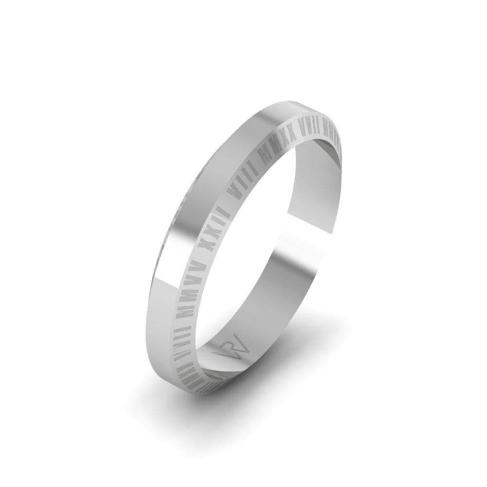 Alliances en Argent Rhodié Femme Tulipella