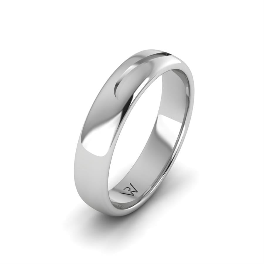Alliances en Argent Rhodié Homme Adore Glorious