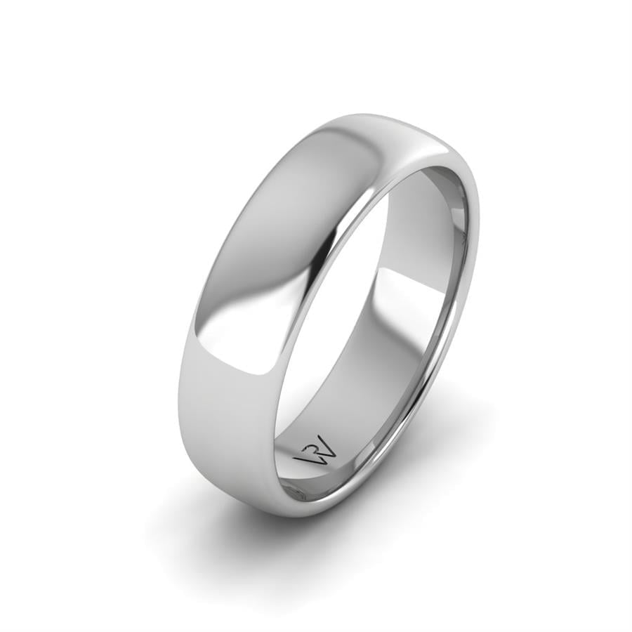 Alliances en Argent Rhodié Homme Glamorous Light