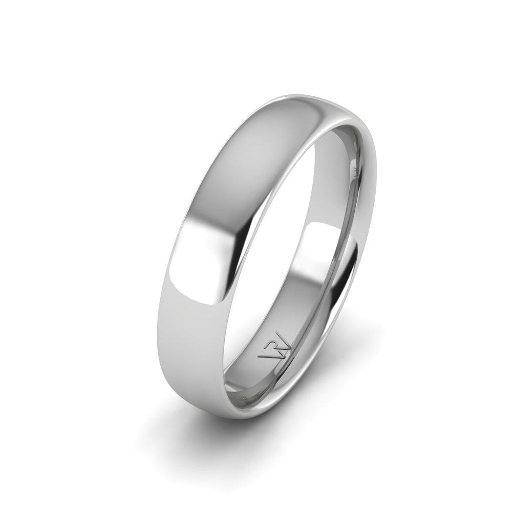 Alliances en Argent Rhodié Homme InfiniteVow
