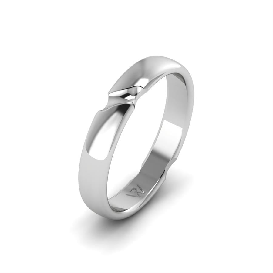 Alliances en Argent Rhodié Homme RoséA
