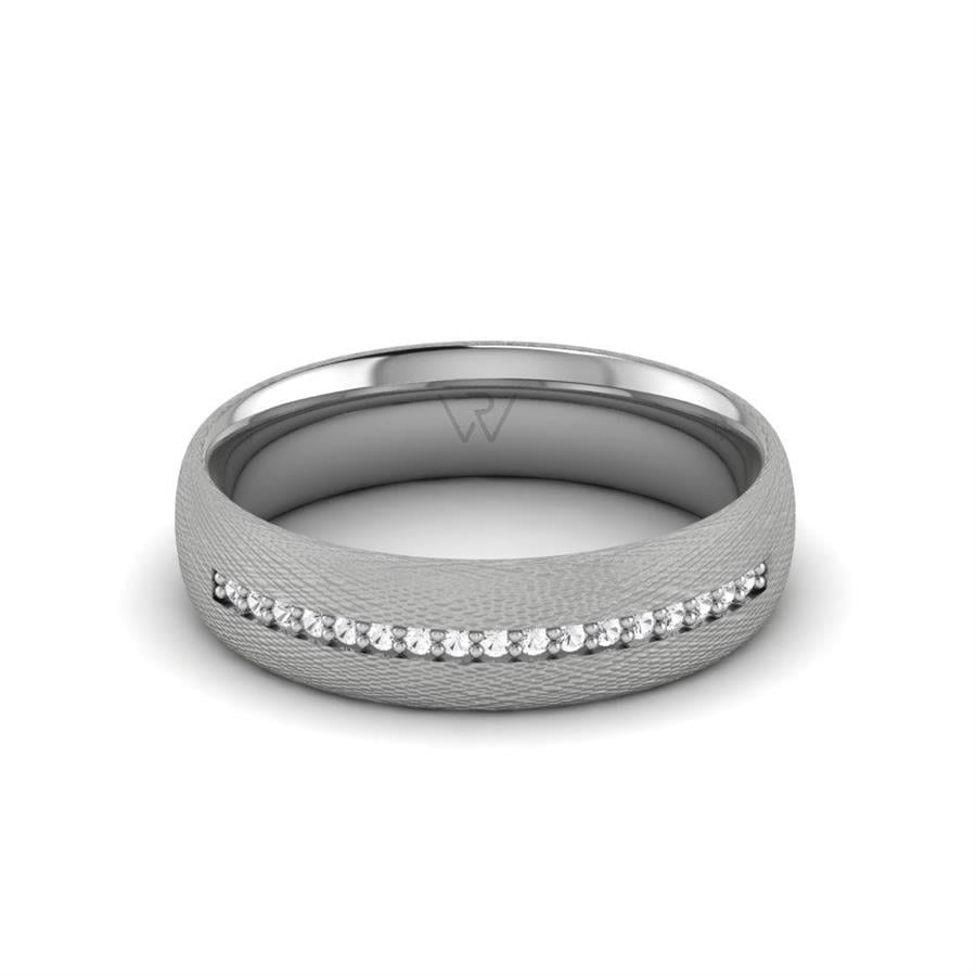 Alliances Femme en Platine Affinara
