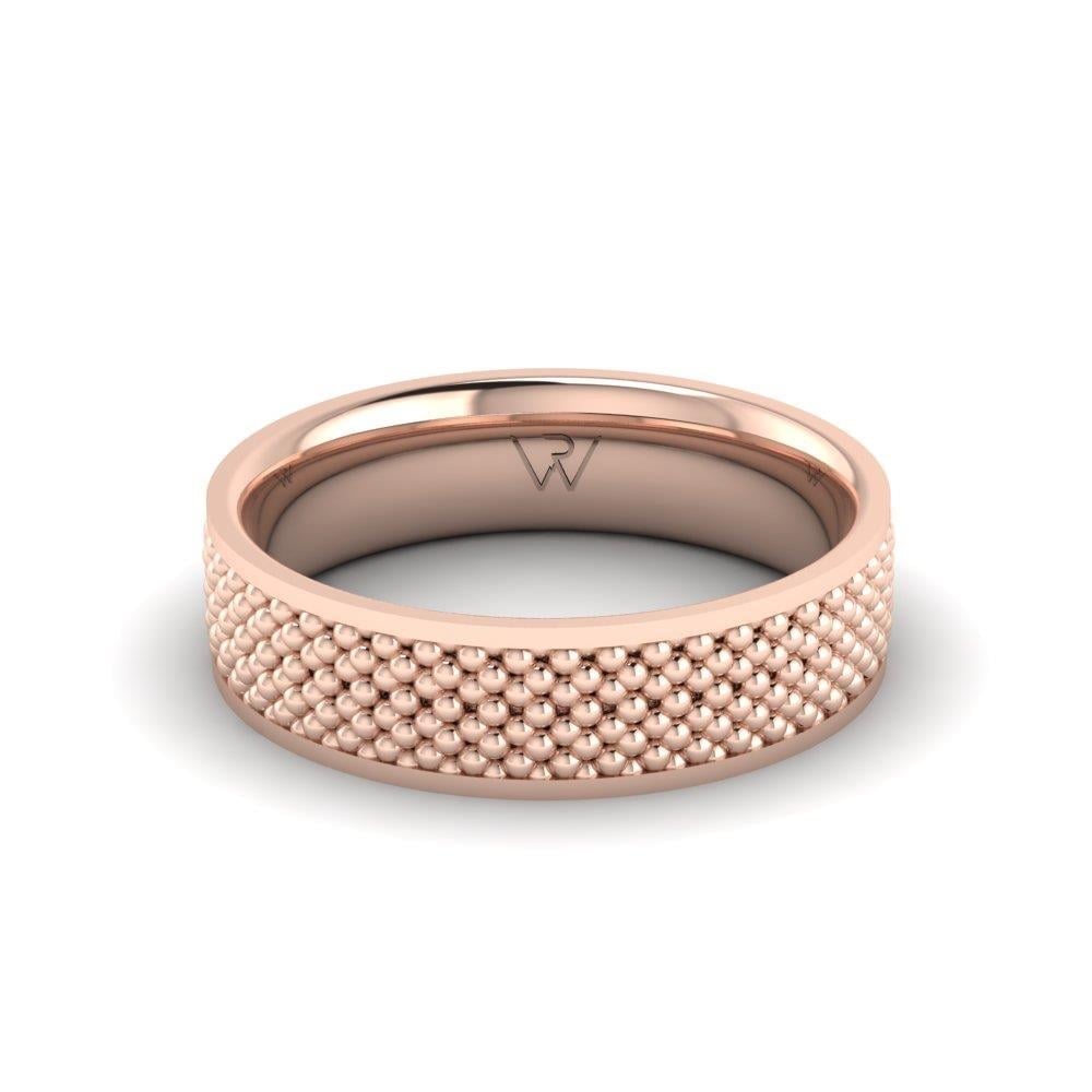 Alliances modernes femme Eleganta Or Rose