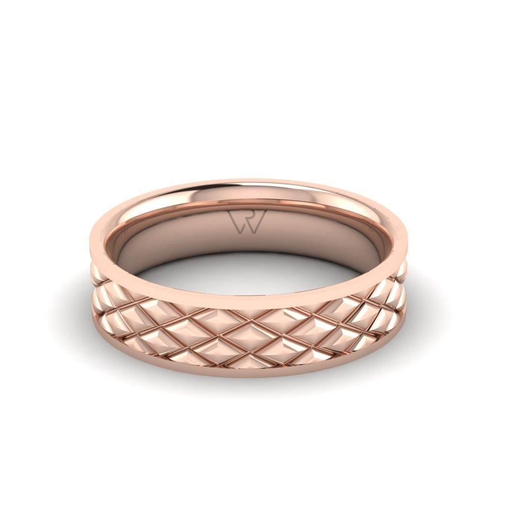 Alliances modernes femme Evermore Or Rose