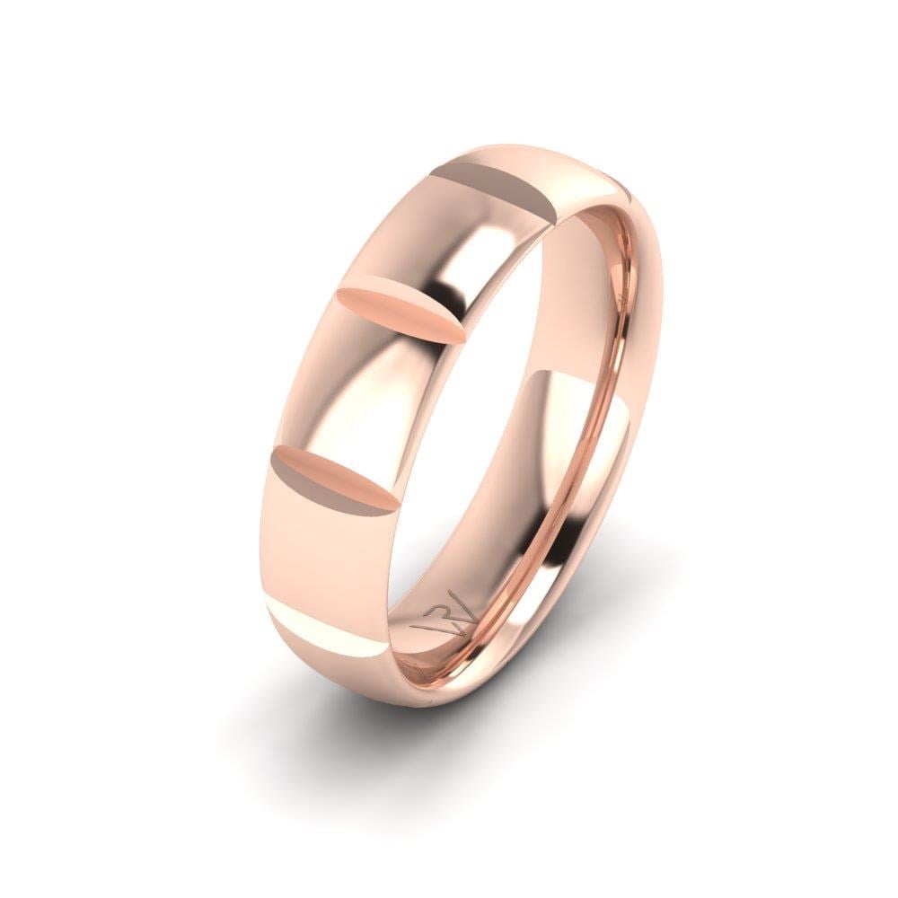 Alliances modernes femme LoveLuminance Or Rose
