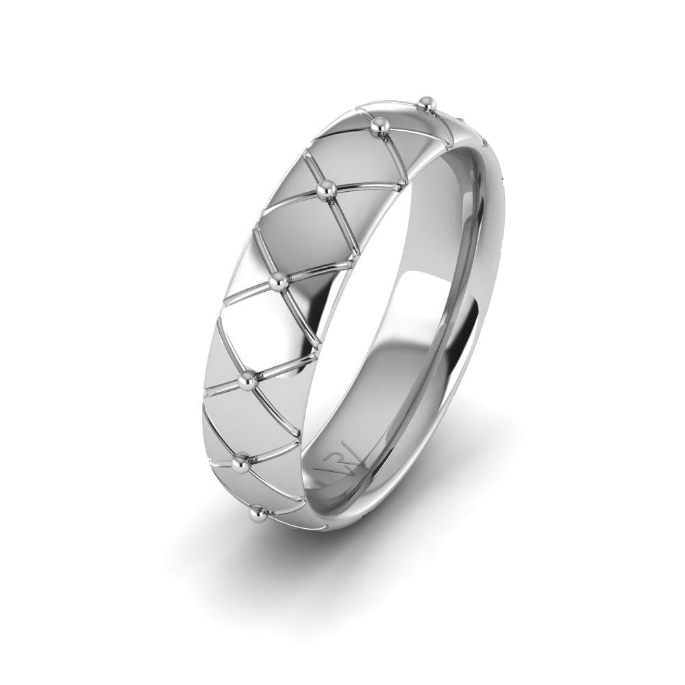 Alliances modernes femme RadiantUnity Or Blanc