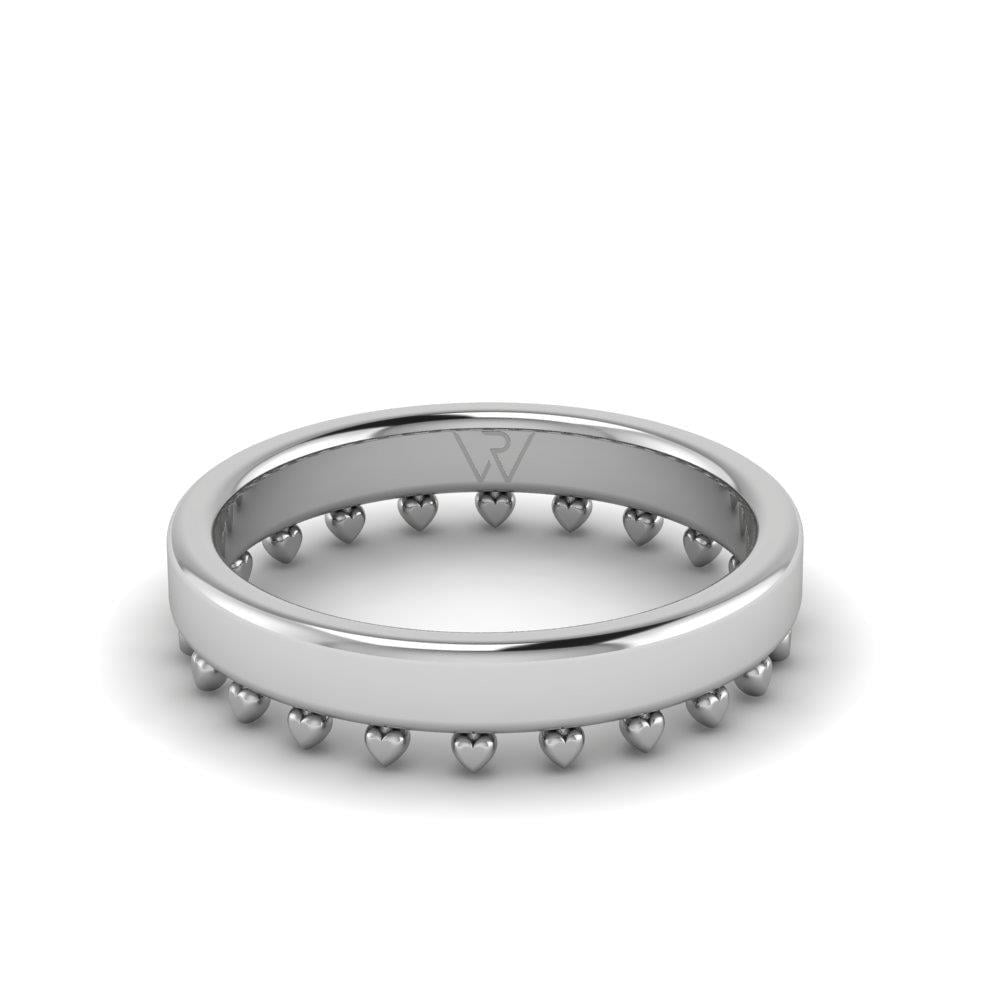 Alliances modernes femme Radieux Or Blanc