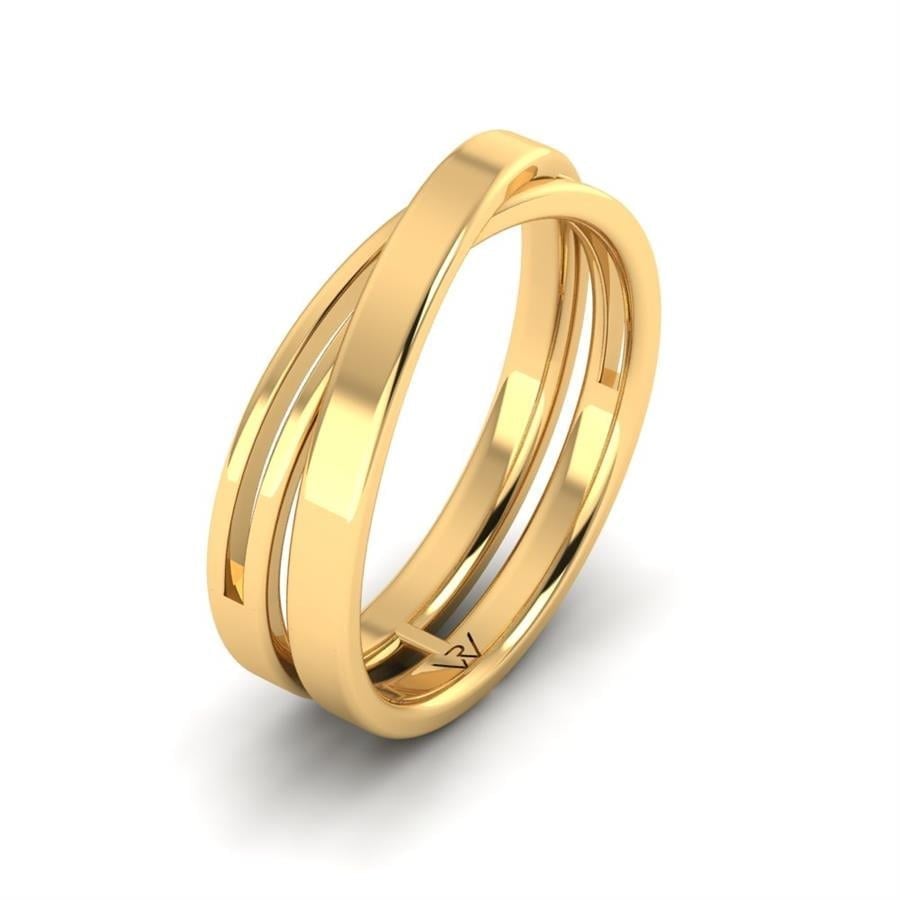 Alliances modernes homme Cersei Or Jaune