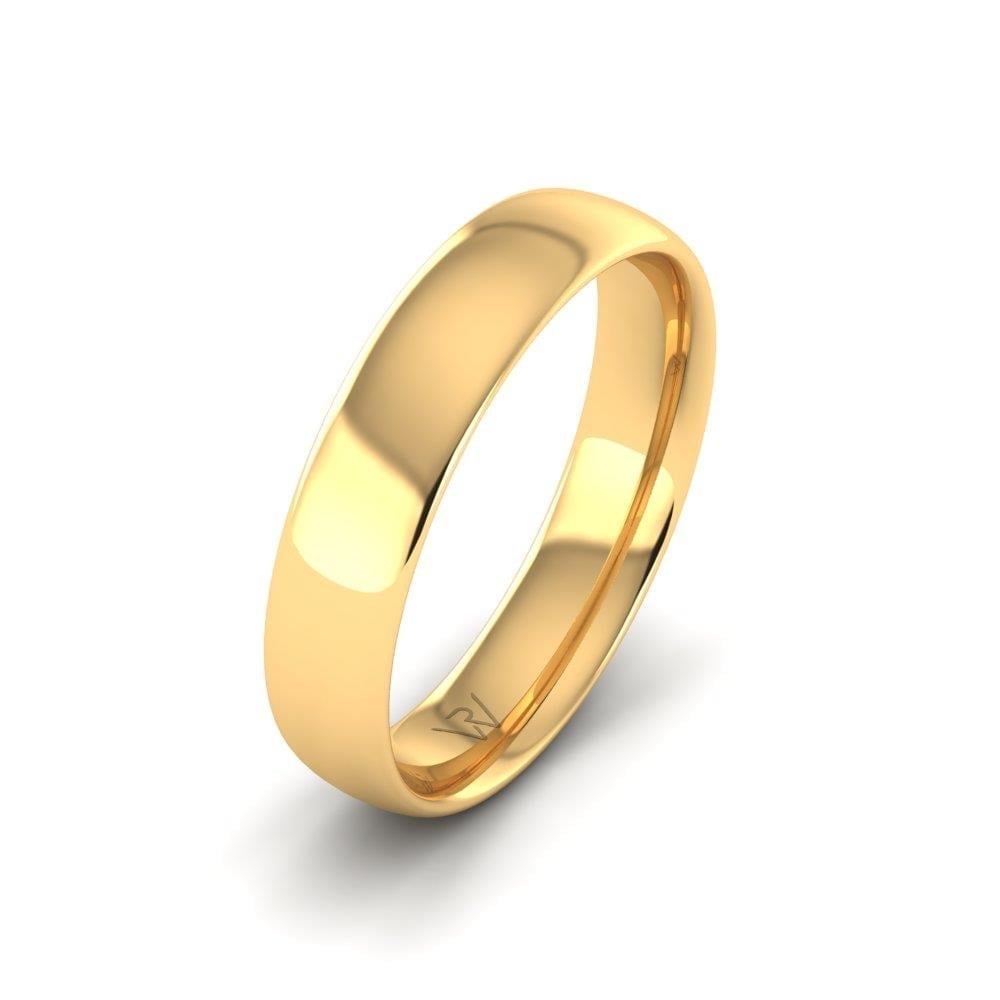 Alliances modernes homme CherishLoom Or Jaune