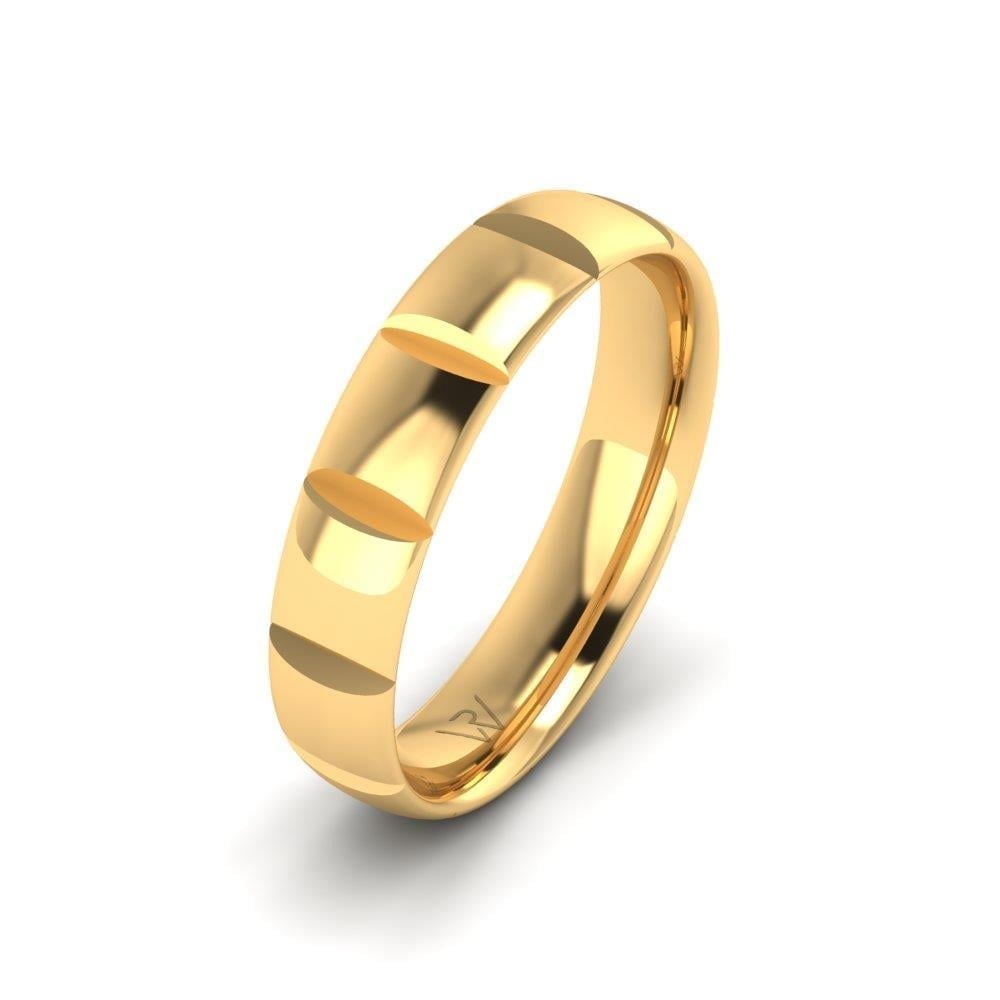 Alliances modernes homme DevotionShine Or Jaune