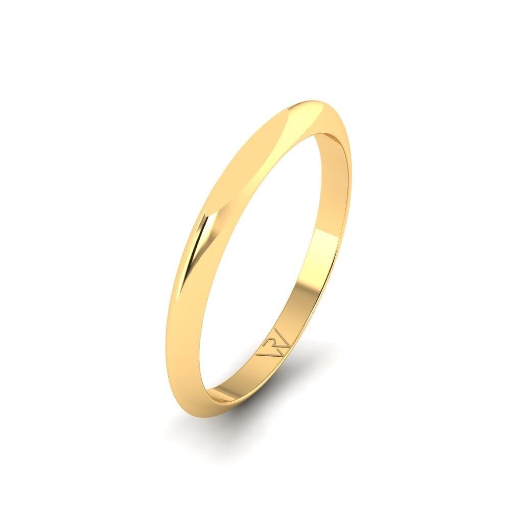 Alliances modernes homme Lovepetal Or Jaune