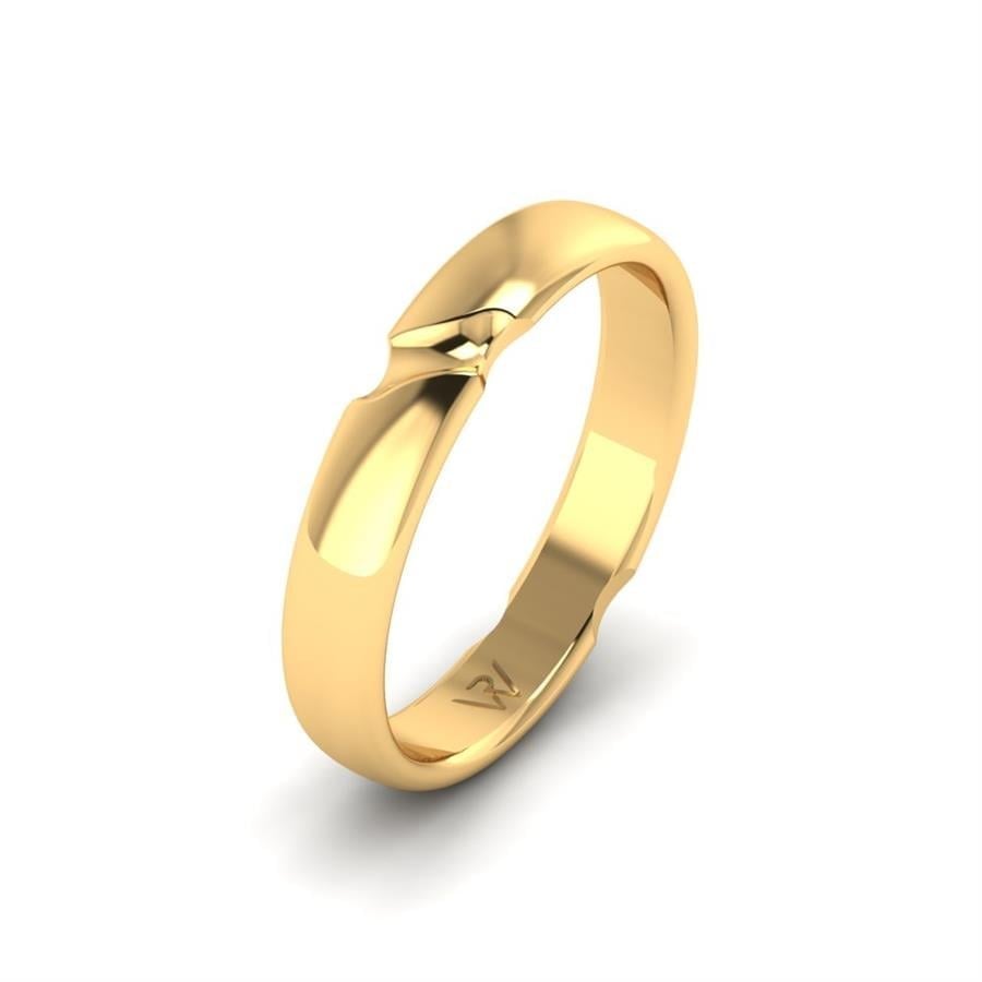 Alliances Modernes Homme RoséA Or Jaune