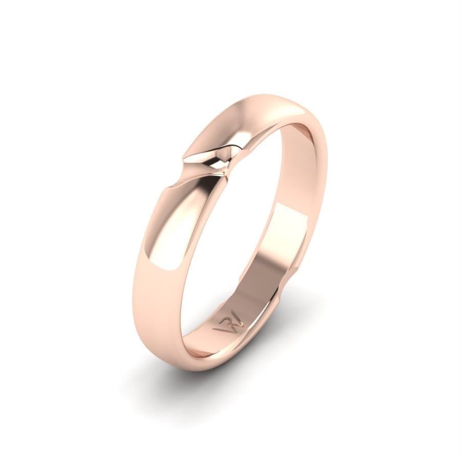 Alliances Modernes Homme RoséA Or Rose