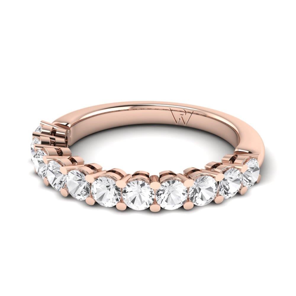 Bagues Allure Argent Plaqué Or Rose Oxyde de zirconium 1.15 ct