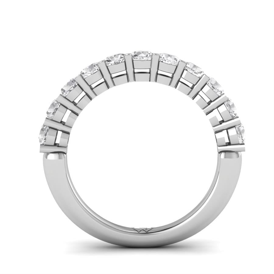 Bagues Allure Argent Rhodié Blanc Diamant 1.15 ct