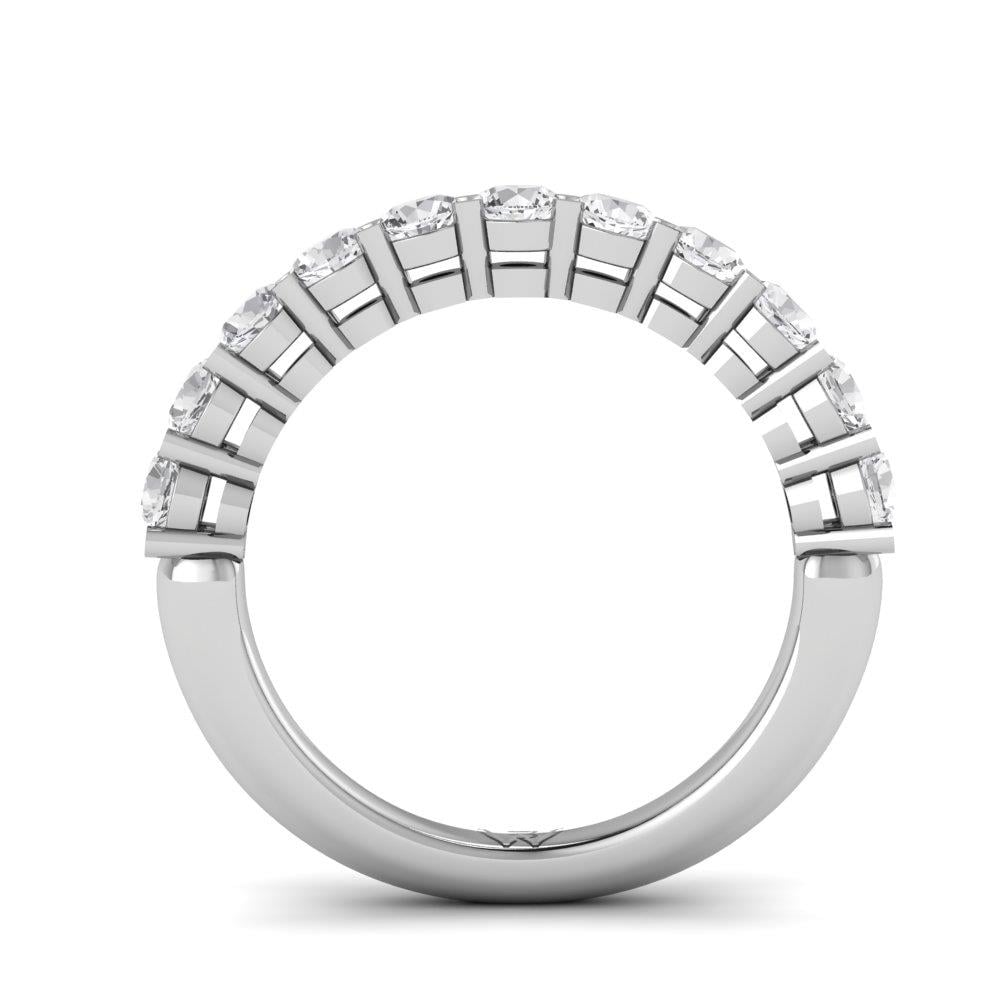 Bagues Allure Argent Rhodié Blanc Oxyde de zirconium 1.15 ct