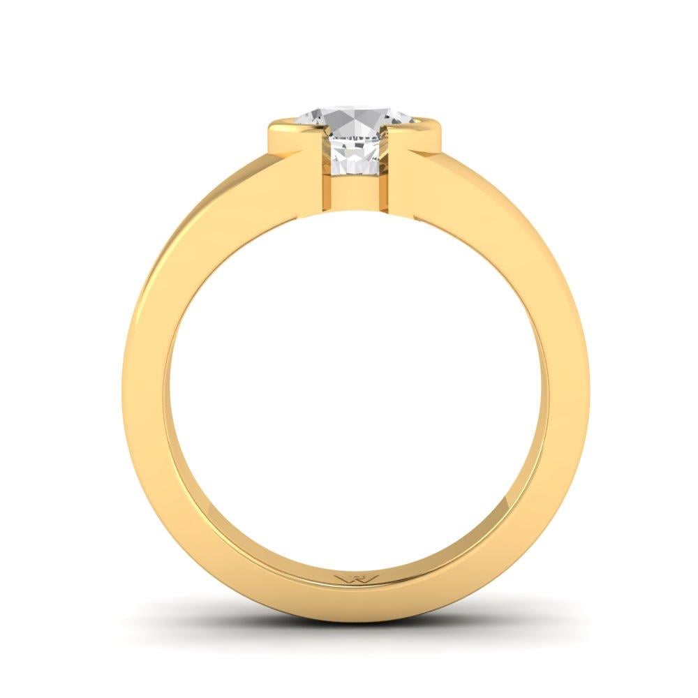Bagues Auriane Or Jaune Diamant 1 ct