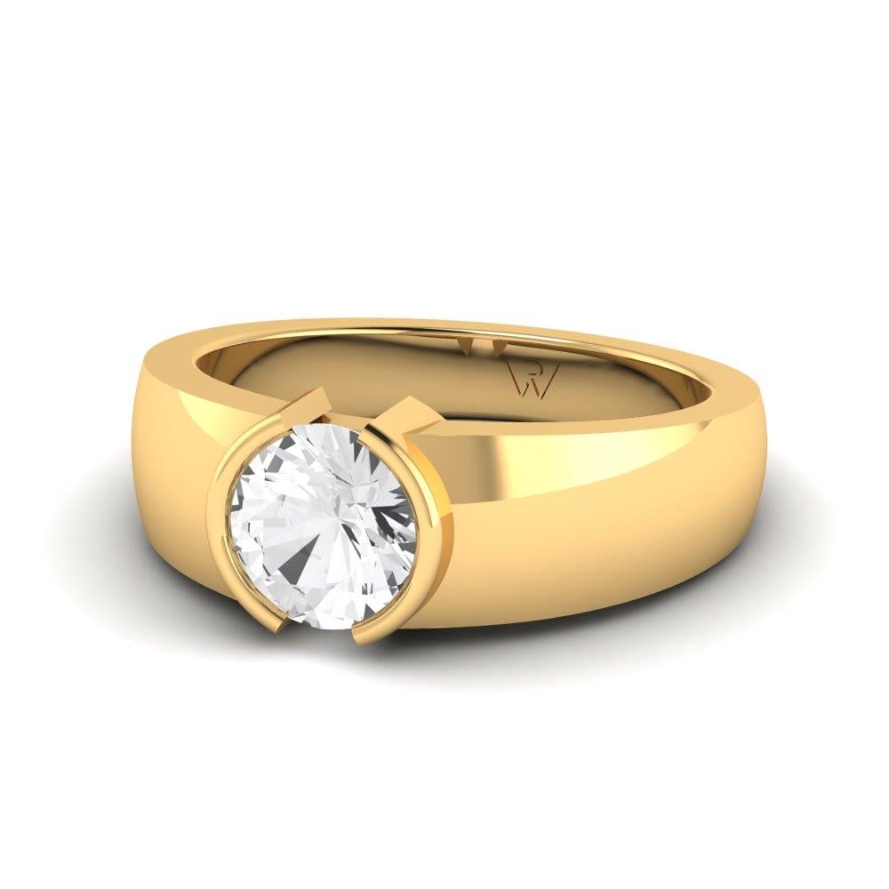 Bagues Auriane Or Jaune Oxyde de zirconium 1 ct