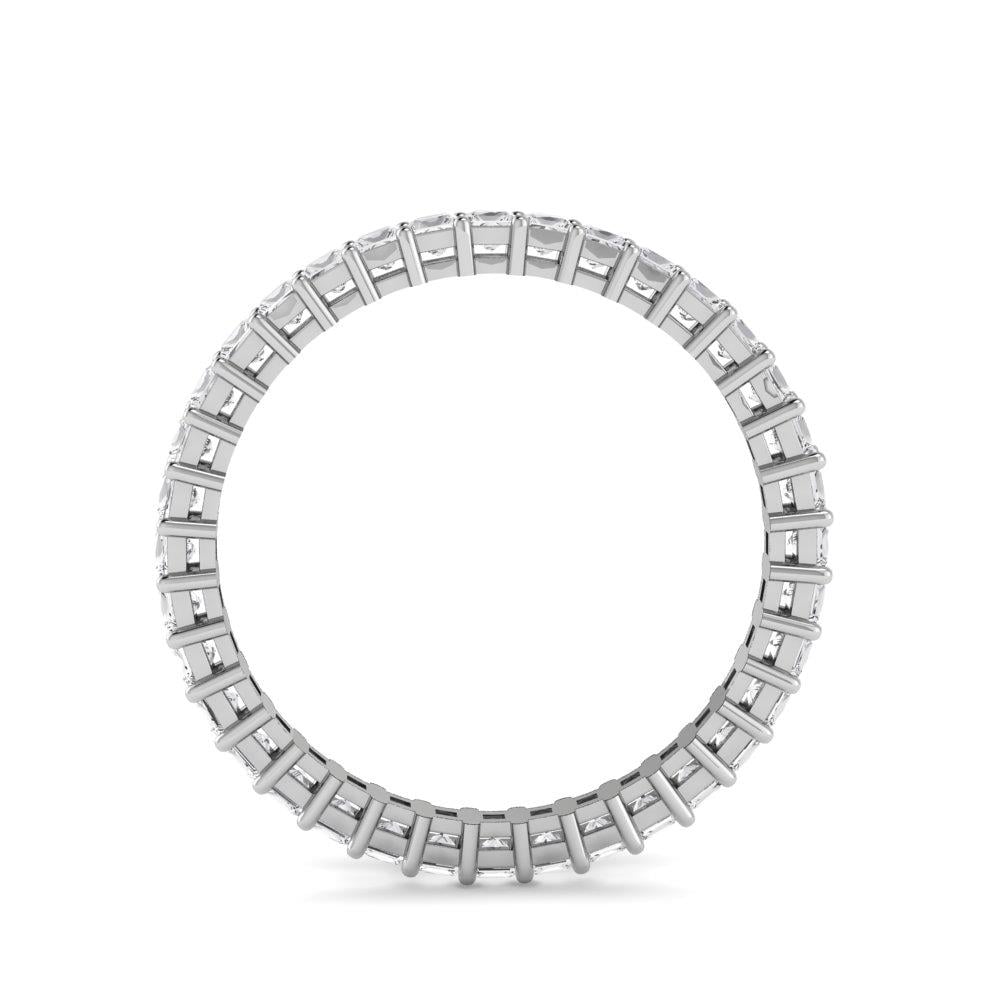 Bagues Parfaite Or Blanc Oxyde de zirconium 1.2 ct
