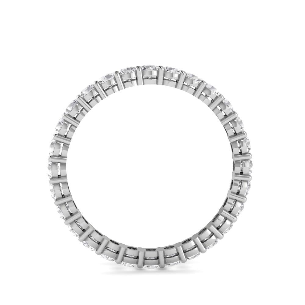 Bagues Toujours Argent Rhodié Blanc Oxyde de zirconium 1.15 ct