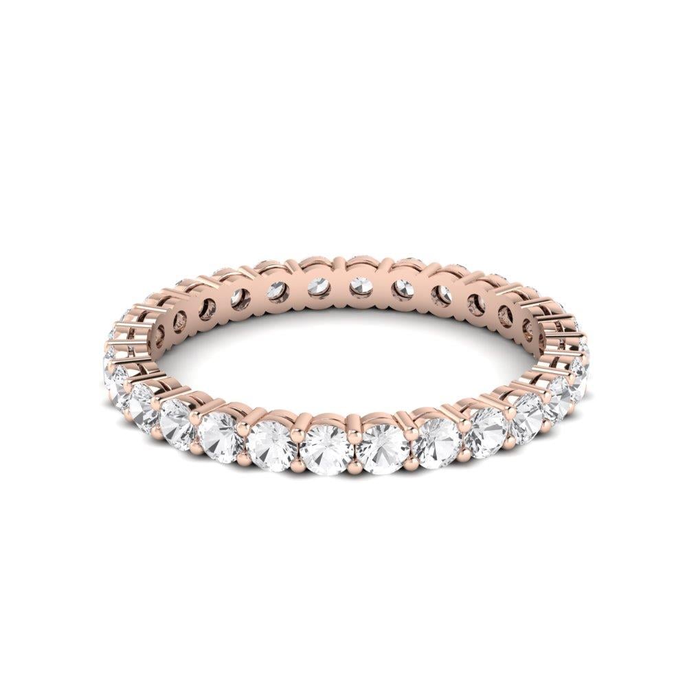 Bagues Toujours Or Rose Oxyde de zirconium 1.15 ct