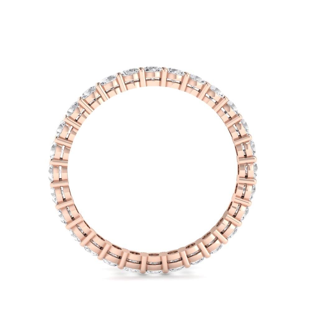 Bagues Toujours Or Rose Oxyde de zirconium 1.15 ct