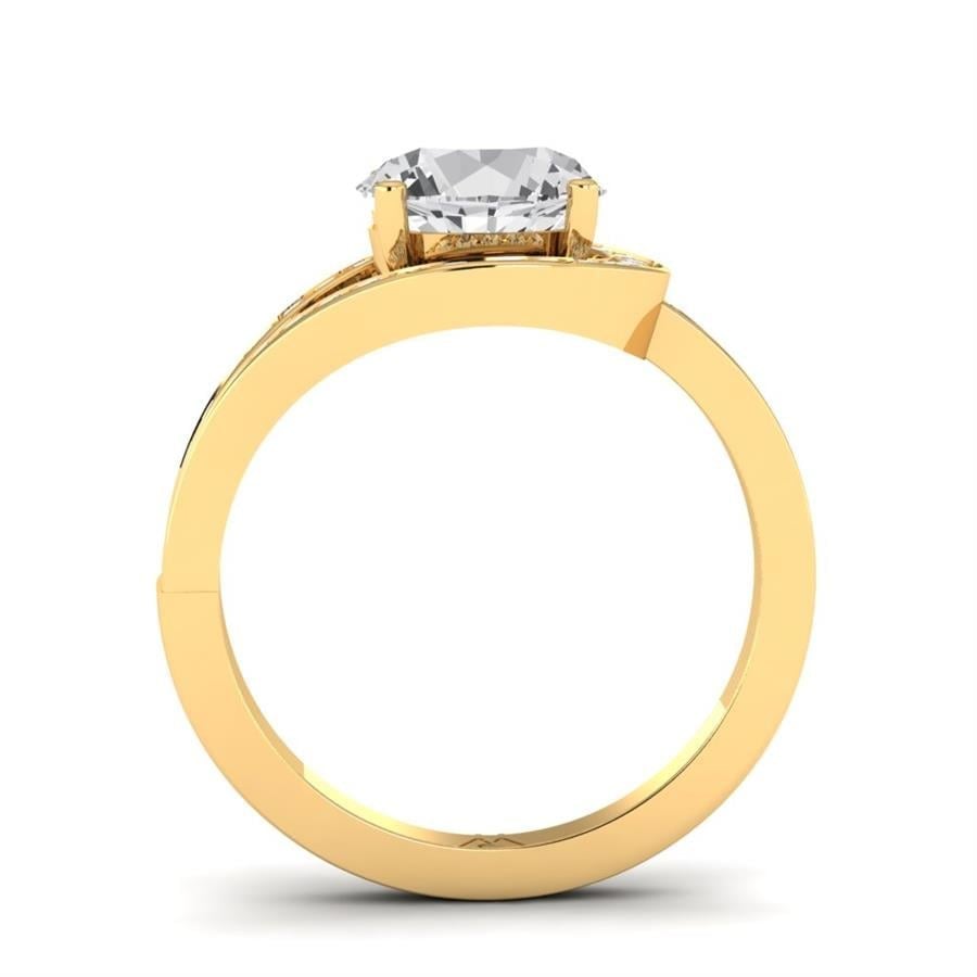 Solitaires Aéloria Or Jaune Diamant 2.35 ct