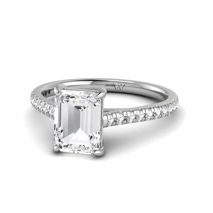 Solitaires Aurêve Or Blanc Diamant 2.20 ct