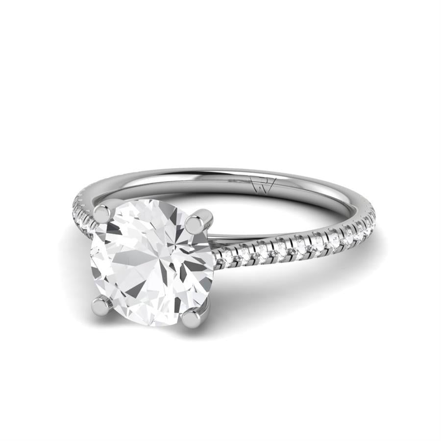 Solitaires Avenelle Or Blanc Diamant 2.15 ct