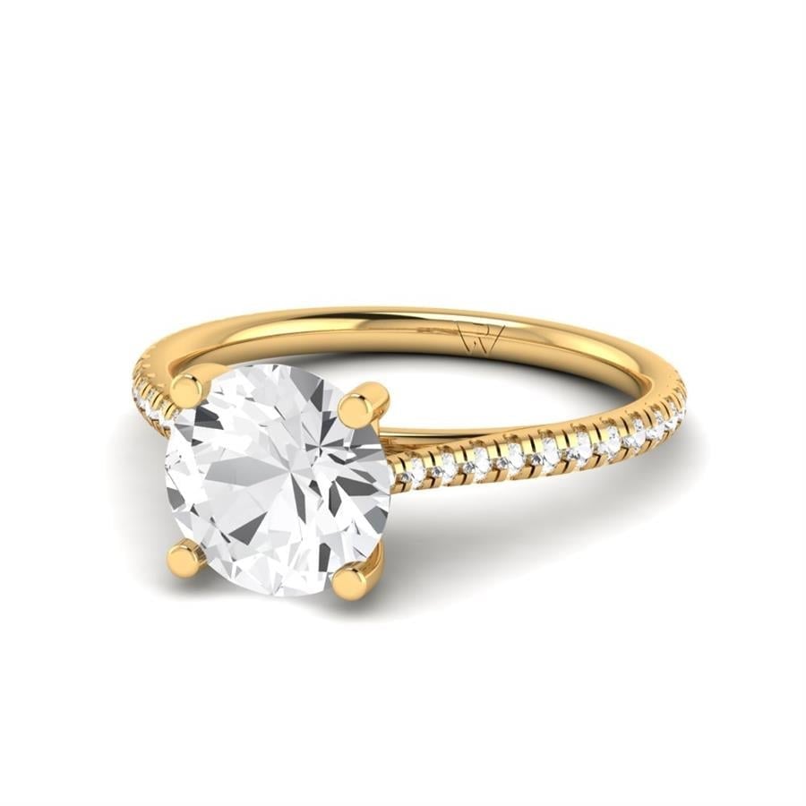 Solitaires Avenelle Or Jaune Diamant 2.15 ct